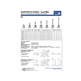SUPPORTO PIANO - AxxPMA