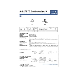 SUPPORTO PIANO - A0 / A02A