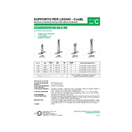 SUPPORTO PER LEGNO - CxxL